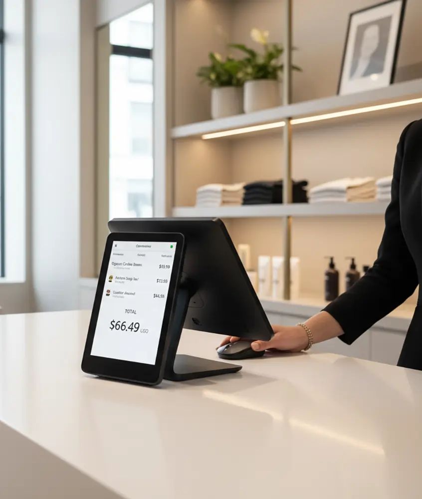 Accurate billing POS screen