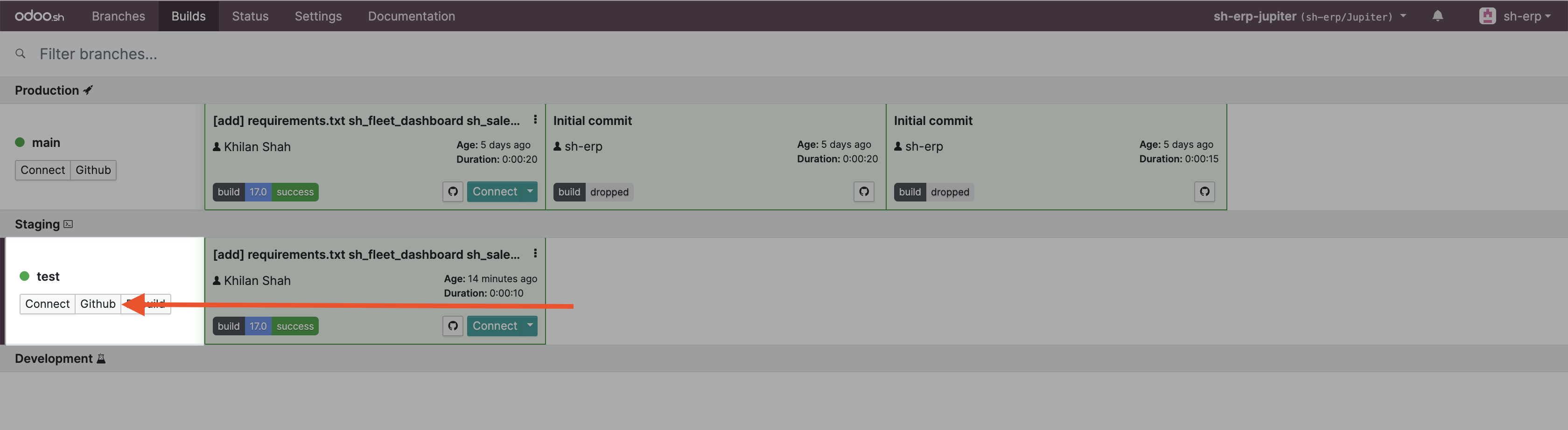 How To Connect Github With Odoo.sh