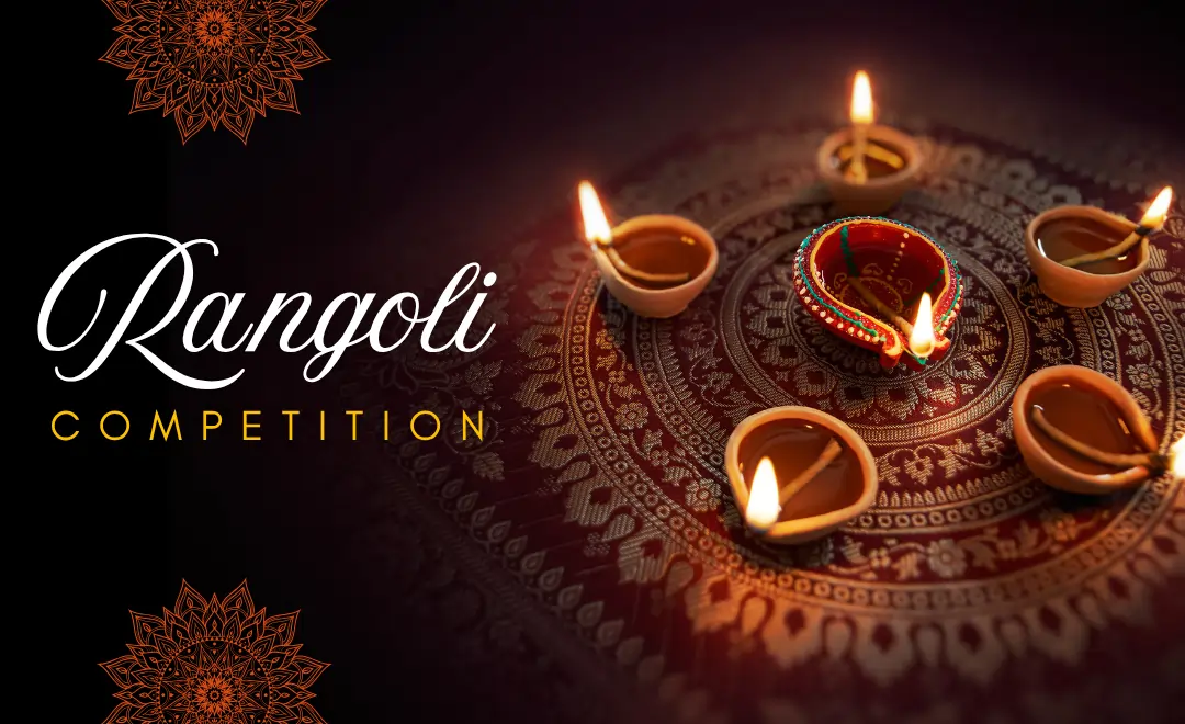 Rangoli celebration At Workplace