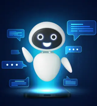 AI chat bot for quick queries 