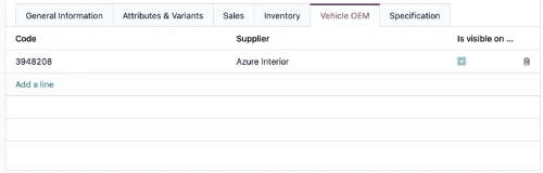 OEM Parts Matching