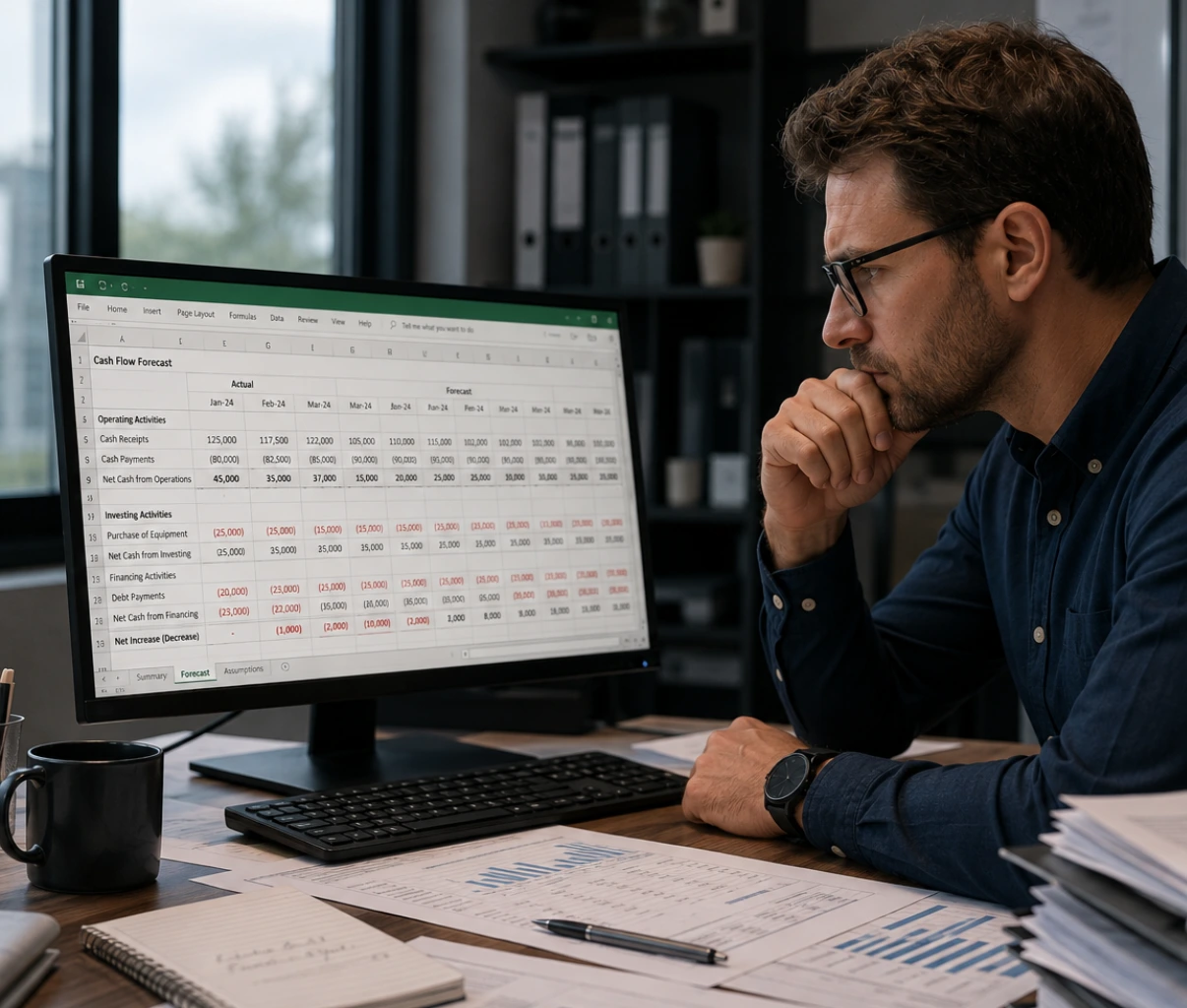 cash flow forecasting challenges