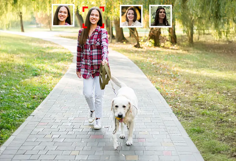 Facial recognition using AI Services