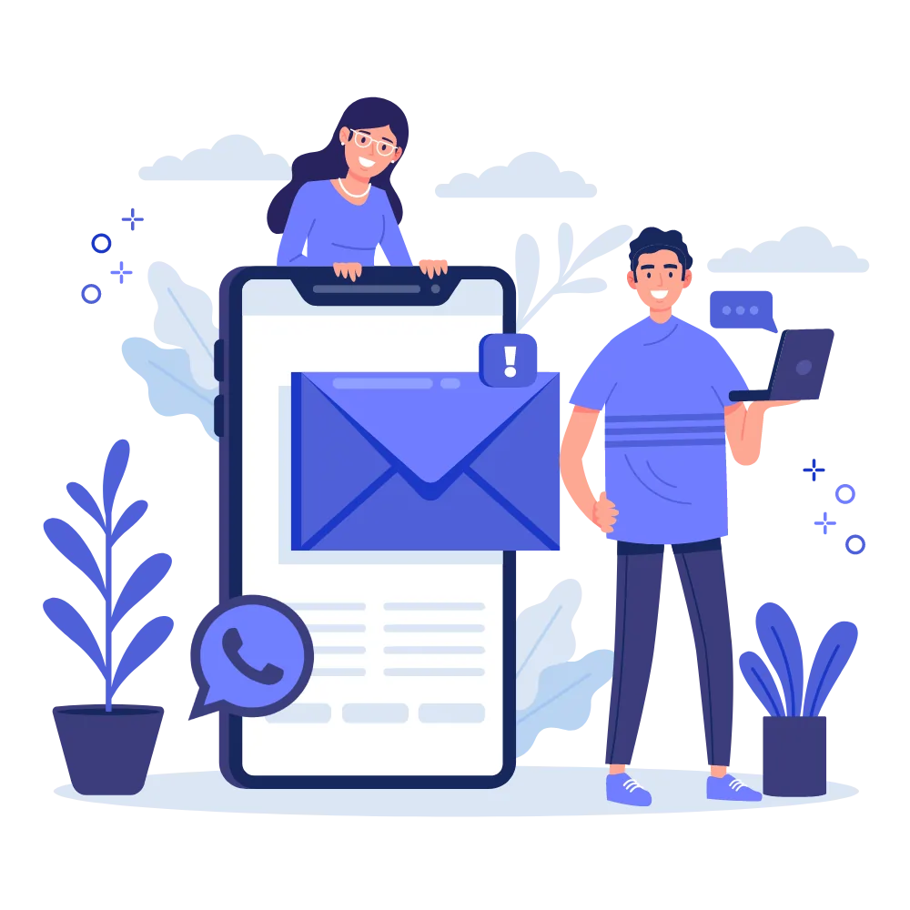 CRM tools for multi-channel customer engagement with WhatsApp, email, and real-time chatter