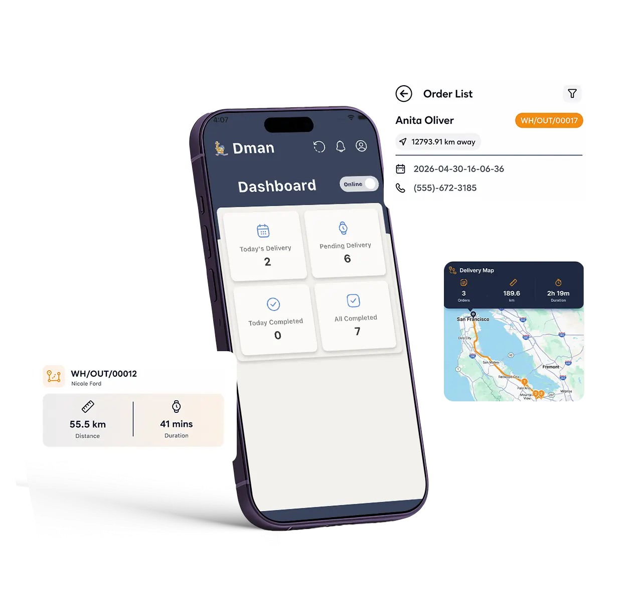 delivery management app for businesses