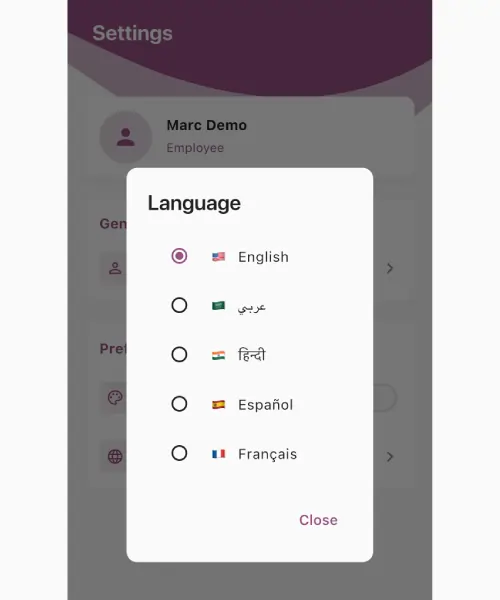 Complete Employee management App