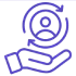 Client retention icon