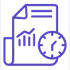 Business reports chart icon