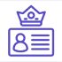 Member profile ID card icon