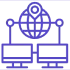 Multiple branches hierarchy icon