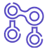 Multi-branch chains icon
