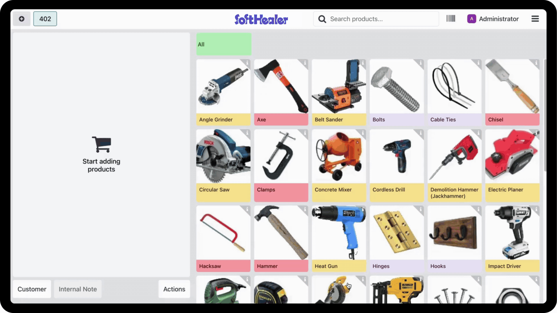 Hardware Store Management System