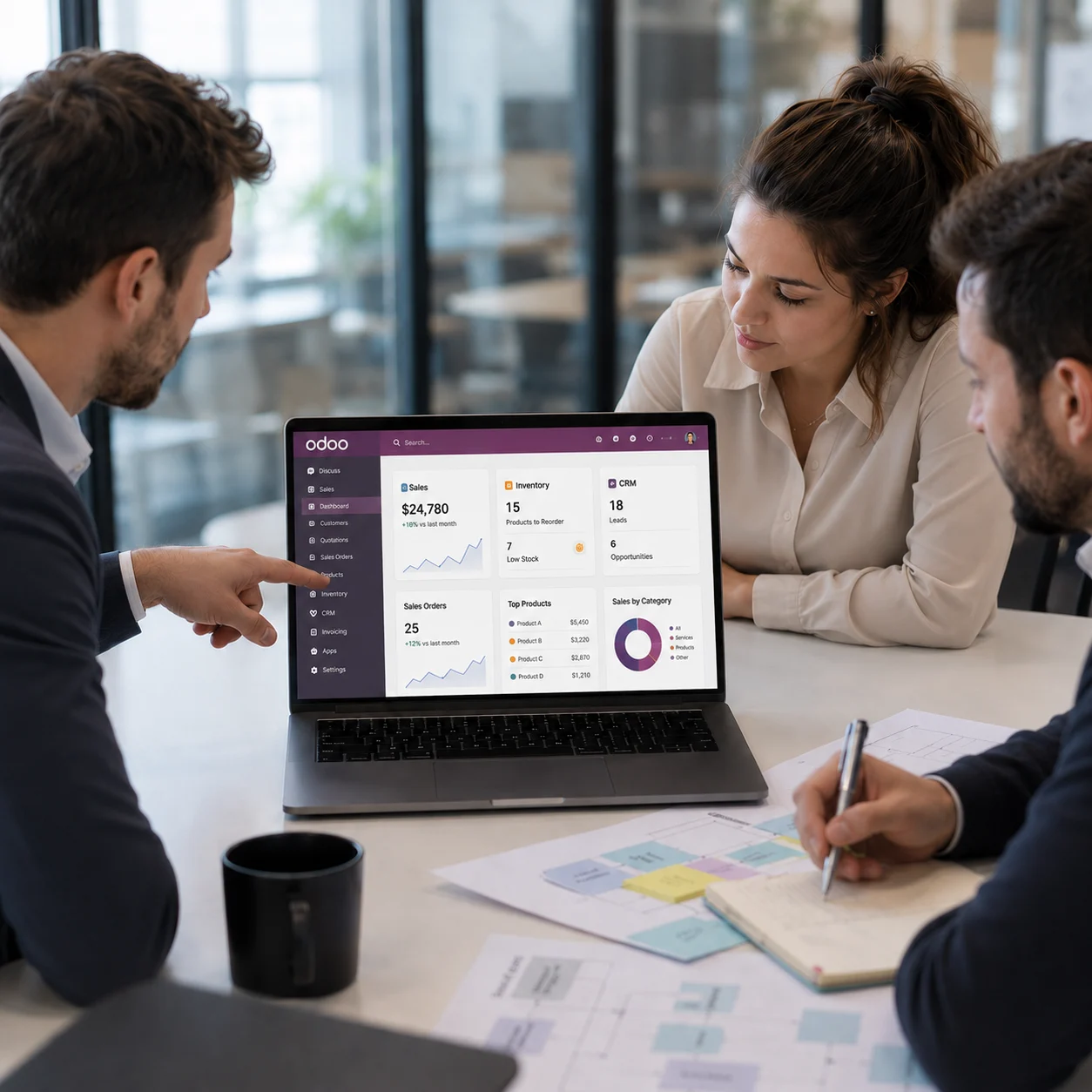Certified Odoo developer working on ERP solutions