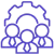 Employee document management icon