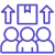 Bulk employee update icon