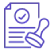 Mass payslip approval icon