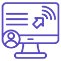 Insurance customer portal icon