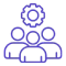 Dedicated project teams icon