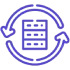 Repetitive data entry icon
