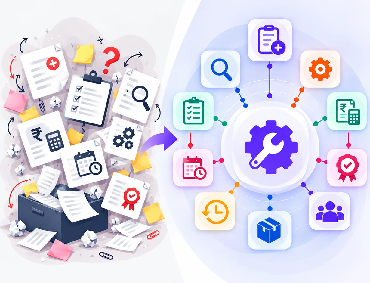 From scattered repair records to one connected repair system