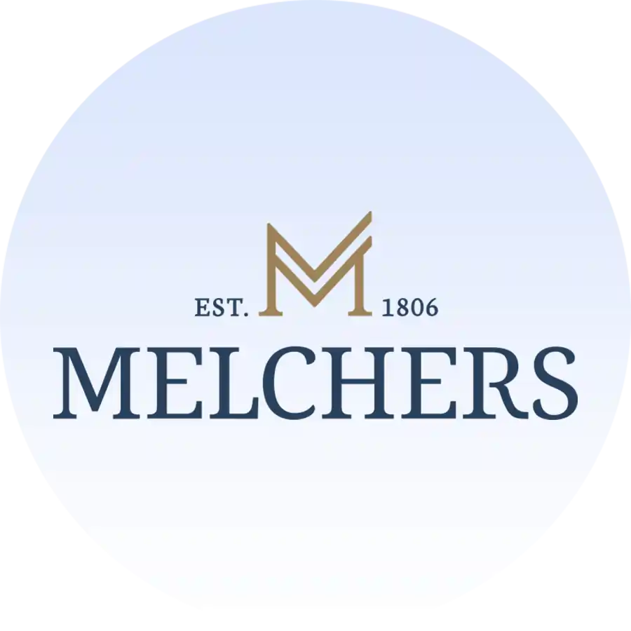 Logo of Melchers Components GmbH, an international trading and procurement services company