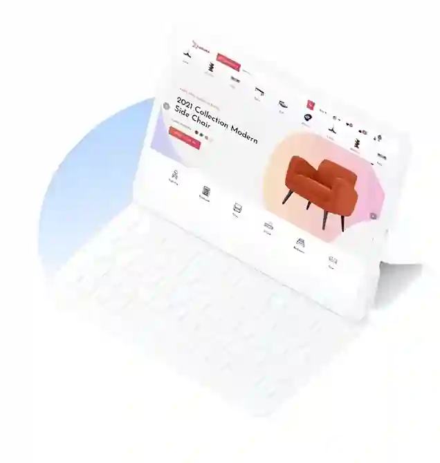 E-commerce furniture store Odoo website theme 