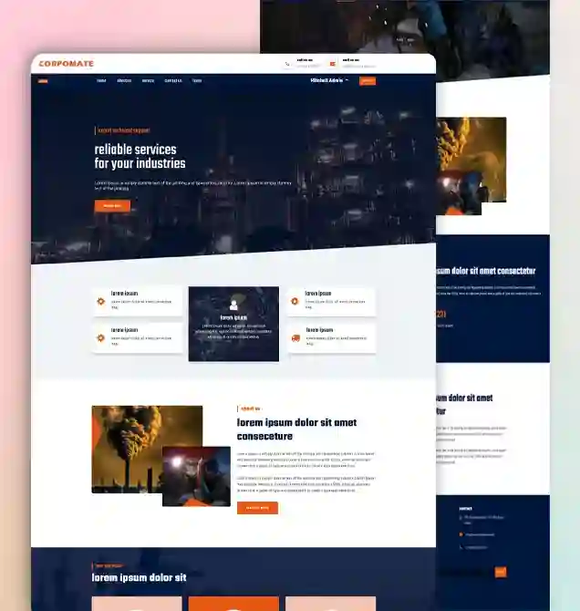 Industry-Specific Odoo website theme