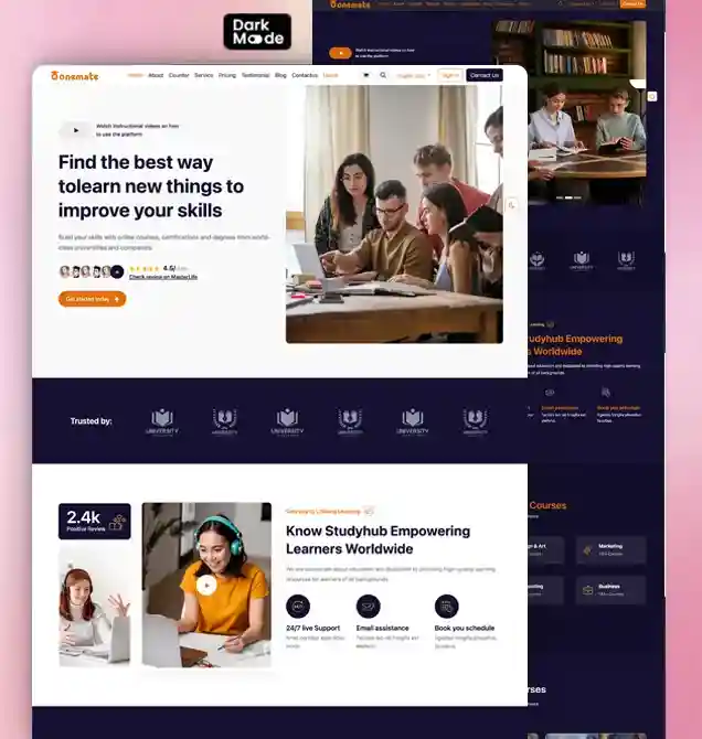 Educational Odoo website theme