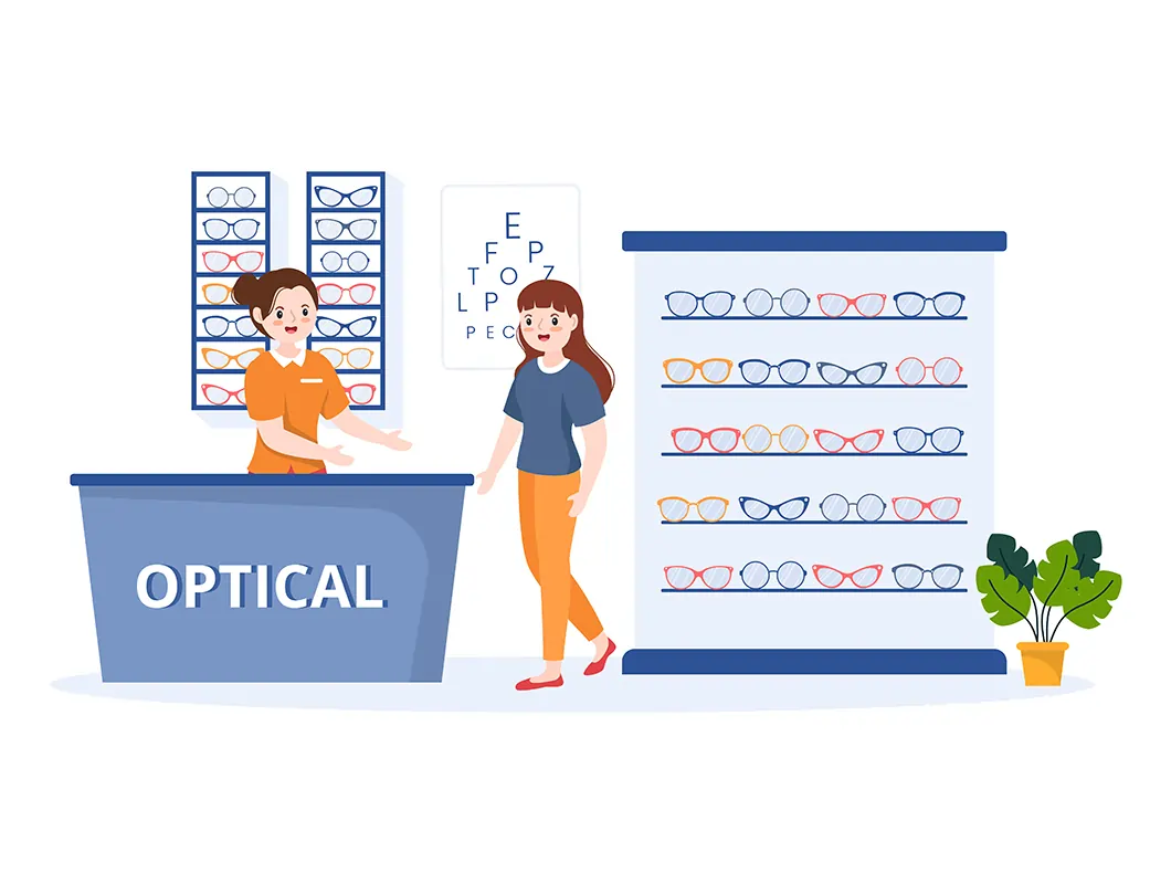 Optical Shop System for Eyewear Inventory