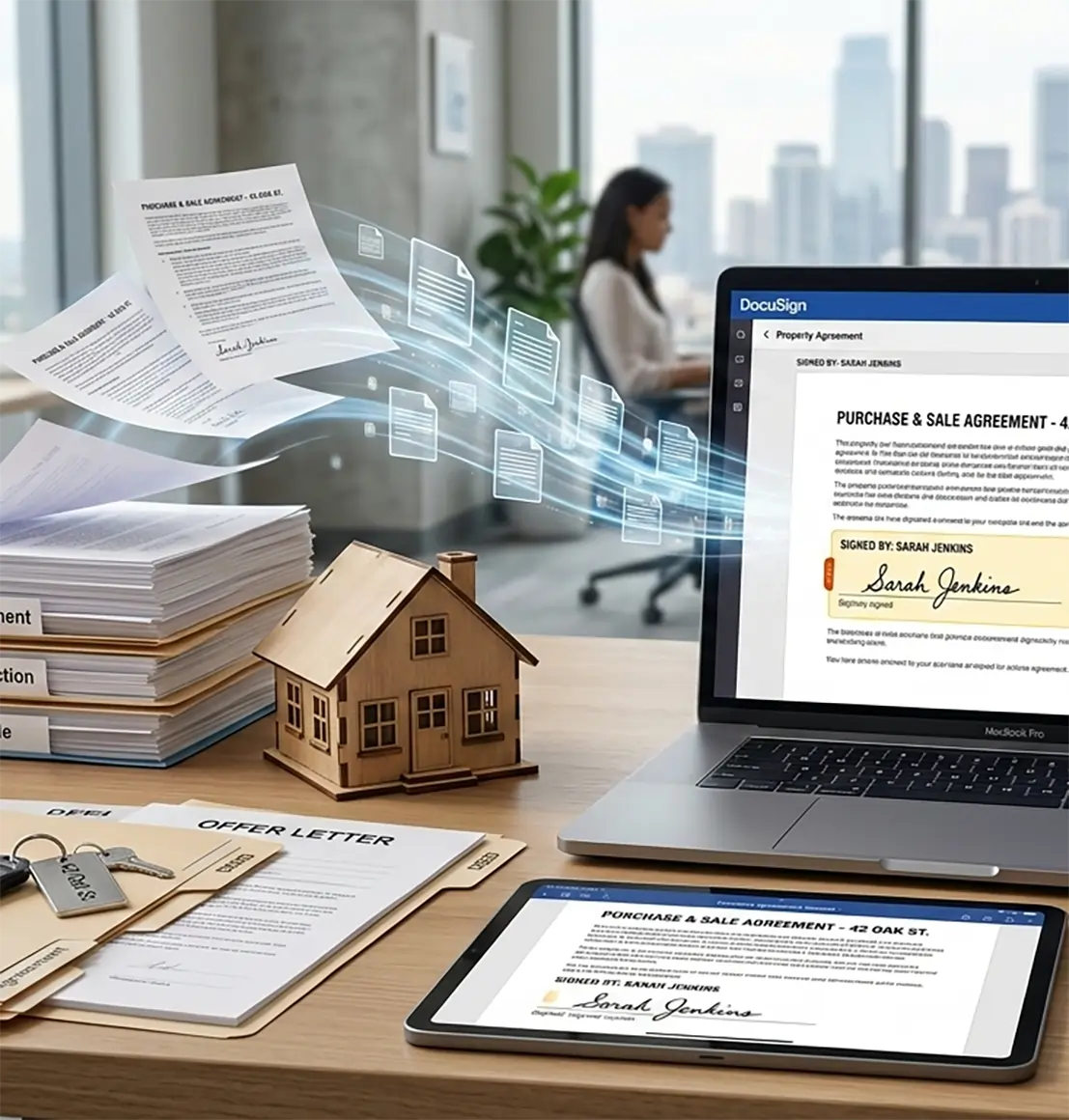 DocuSign integration in property management system
