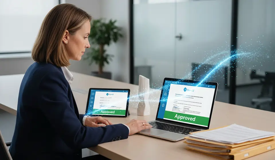 Secure DocuSign integration system