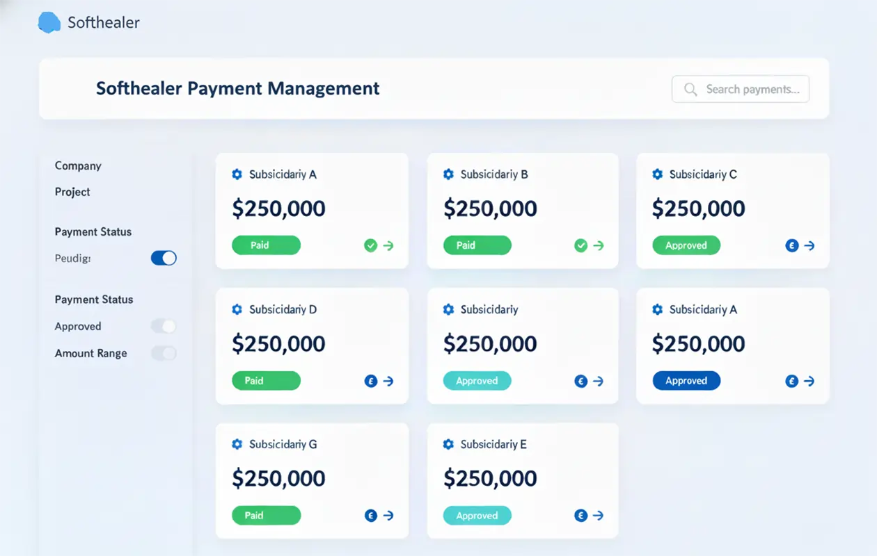 Payment Control for Property Groups