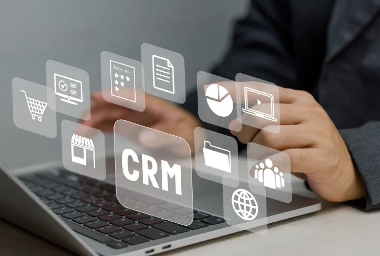 Advanced CRM software for lead and customer management
