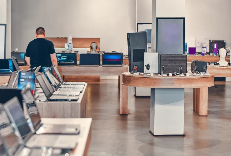 ERP software for electronics store management