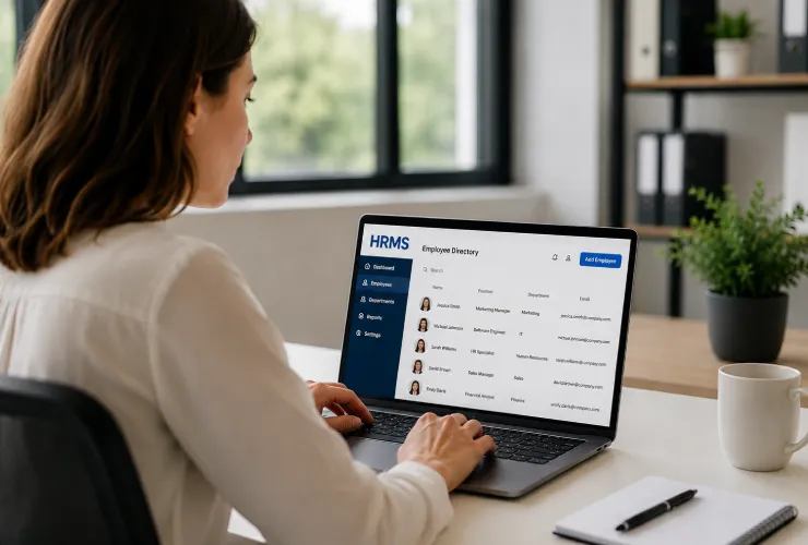 HR management system for payroll, attendance, and recruitment