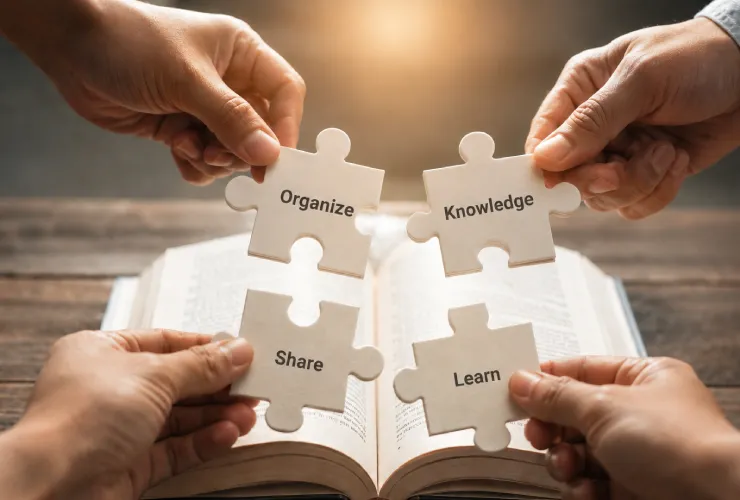 Knowledge base management system for documentation and information sharing 