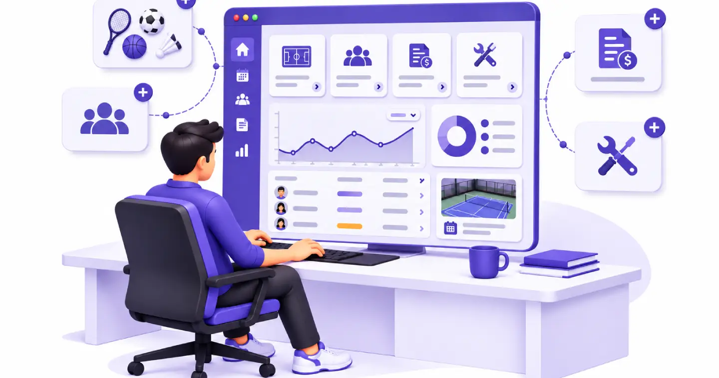 Manager Portal: Oversee bookings, teams, and reports.