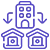 Multi-branch icon
