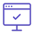 Website booking icon