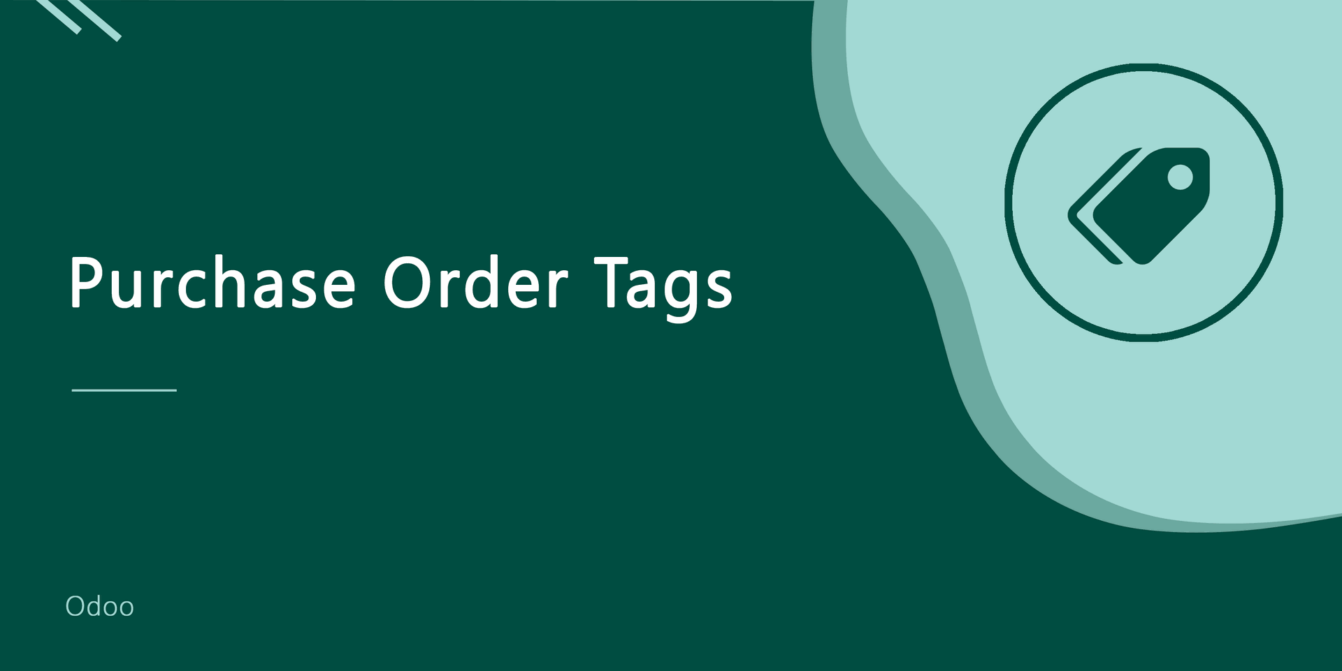 Purchase Order/Request For Quotation Tags
